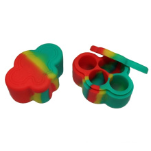 Cloud Shape Silicone Jars Dab Wax Container